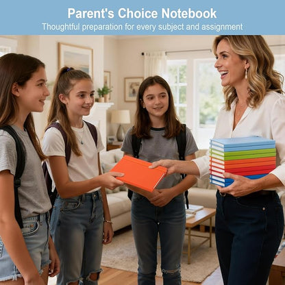 ViVin Lined Journal Notebooks for Work,192 Pages,5.5 x 8.3 inch,College Ruled,A5 Hardcover Journaling Notebooks for Writing,24 Pack Bulk