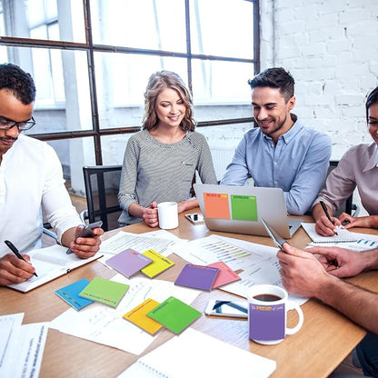 Yinder 12 Pcs Employee Appreciation Sticky Notes Xmas Gift Bulk Motivation Note Pads Mini Inspirational Note Gift for Teacher Nurse Staff Coworker Office Supply 3 x 3'' (Appreciation,Minimalist)