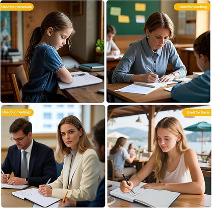 Lined Journal Notebooks for Writing, 100 GSM Thick Paper, 1 Pack Hardcover Notebooks, A5 College Ruled Notebook, Journaling Notebook for School/Travel/Office (Green- 1 Pack)