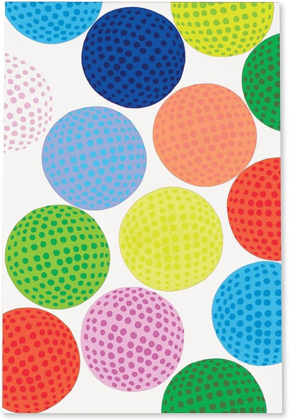 kate spade new york Notepad, Paper Pad with 100 Blank Sheets, 7" x 4.75" Small Writing Pad for Desktop Notes, Mini Golf