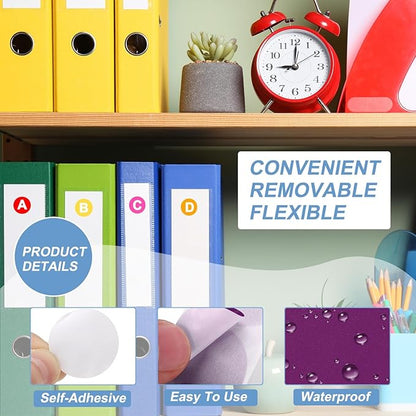 PATIKIL Colored Dot Stickers 1/2", 4000 Pcs Color Coding Labels Blank Circle Stickers Adhesive Round Price Labels for Inventory Office Garage Classroom, Violet