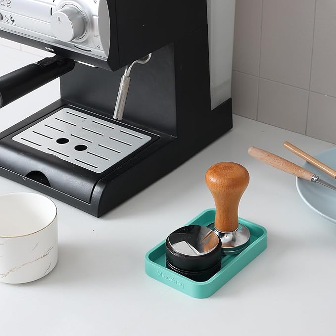 Silicone Kitchen Sink Organizer Tray for Multiple Usage,Easy Clean Sponges Holder for Kitchen Bathroom Counter or Sink,Dish Soap Dispenser,Scrubber,Bottle,Cup Mint 4.9”x 3.2”