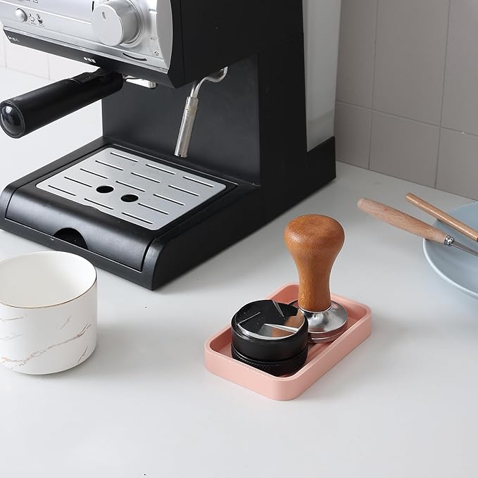 Silicone Kitchen Sink Organizer Tray for Multiple Usage,Easy Clean Sponges Holder for Kitchen Bathroom Counter or Sink,Dish Soap Dispenser,Scrubber,Bottle,Cup Pink 4.9”x 3.2”