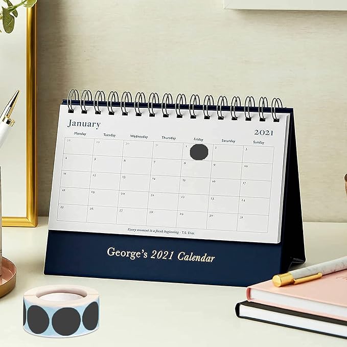 SHYGO® 1“ Black Circle Dot Stickers Color Coding Labels, 1000PCS 2 Rolls