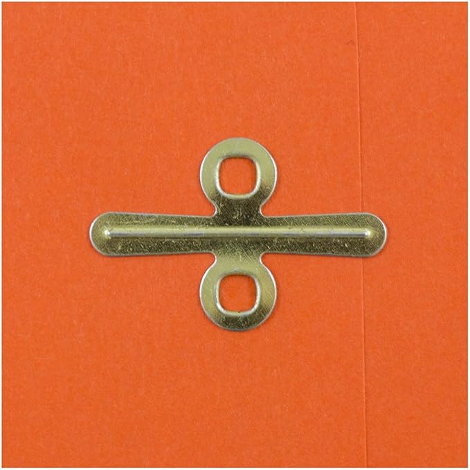 JAM PAPER 9 x 12 Colored Envelopes with Clasp Closure - Orange Recycled - Bulk 250/Box