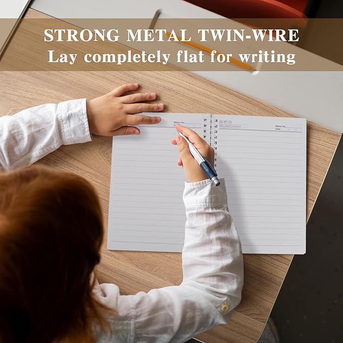 2 Pcs A5 Spiral Notebook,Inspirational Journal,Motivational Journal for Women Men,100 Pages Lined Spiral Journal Notebook College Ruled Daily Diary for School,Travel,Business,Work (Always-Pink)