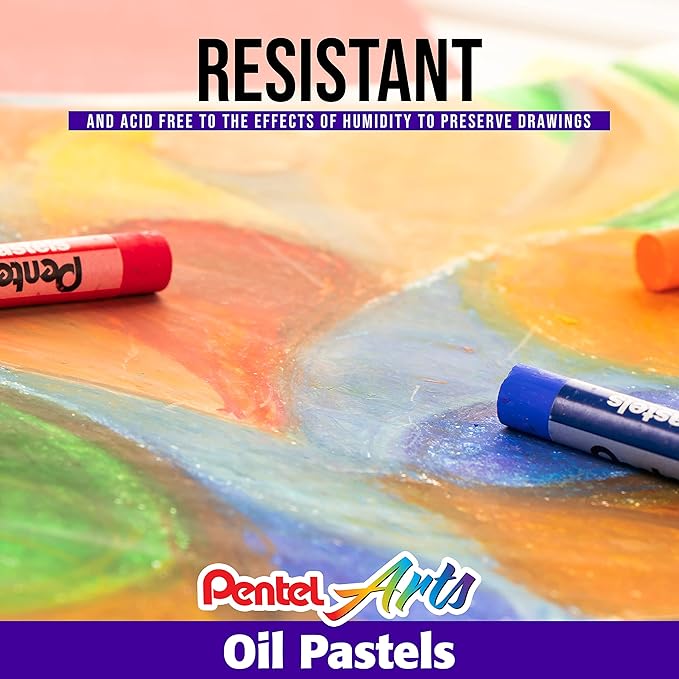 Pentel Arts Oil Pastels - 432 Piece Classroom Size Pack (PHN-12CP2)