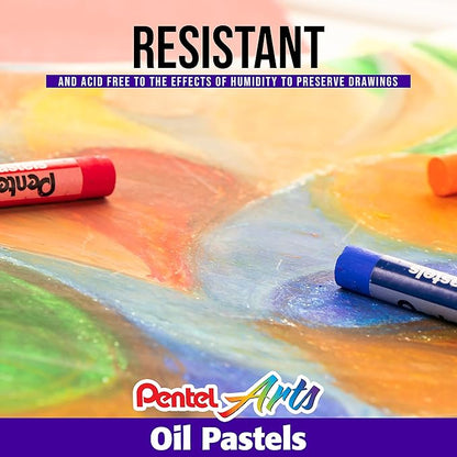 Pentel Arts Oil Pastels - 432 Piece Classroom Size Pack (PHN-12CP2)
