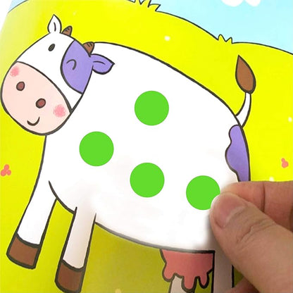 PARLAIM 1 Inch Round Permanent Adhesive Color-Code Dot Stickers,1000 per Roll dots Label Dispenser Box,Light Green Circle Stickers Label