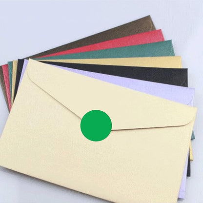 PARLAIM 1 Inch Round Permanent Adhesive Color-Code Dot Stickers,1000 per Roll dots Label Dispenser Box,Green Circle Stickers Label(Green)