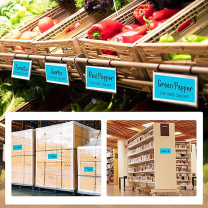 Rectangular Color Coding Packing Labels 3X5 Inch 250 Per Roll, Teal Moving Stickers for Boxes Color Coded, Packing Labels Stickers for Inventory Warehouse