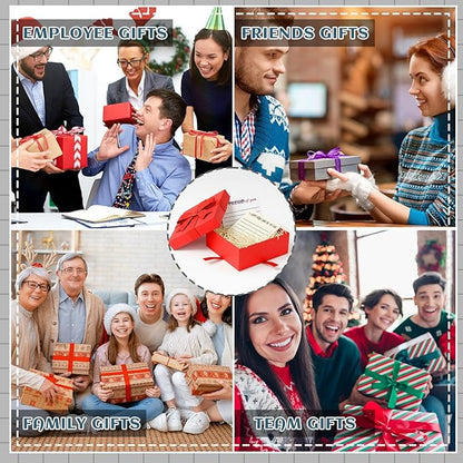 Yinder 24 Pcs Inspirational Sticky Notes Christmas Stocking Stuffers Motivational Sticky Notes Pad Employee Appreciation Gift Bulk for Teacher Nurse Coworker Office 3 x 3'' (Appreciation,Neutral)