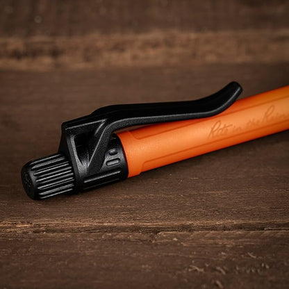 Rite in the Rain Weatherproof Durable Orange Clicker Pen - Black Ink (No. OR11)