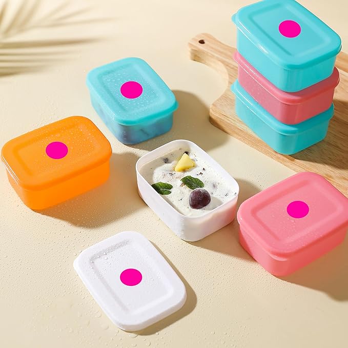 PARLAIM 1 Inch Round Permanent Adhesive Color-Code Dot Stickers,1000 per Roll dots Label Dispenser Box,Green Circle Stickers Label (Fluorescent Pink)