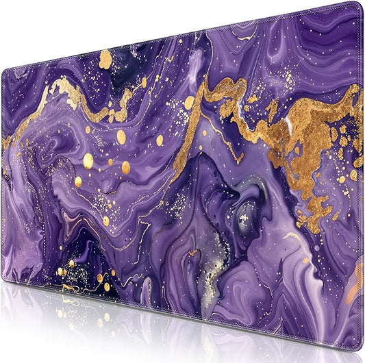 Canjoy Gaming Mouse Pad, 31.5x15.7inch Large Extended Mousepad Big Computer Desk Mat for Keyboard and Mouse Full Desk Mouse Mat with Non-Slip & Rubber Base