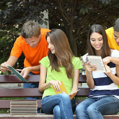 Yahenda Spiral Notebook Bulk A5 College Ruled Journals Notebooks Lined 8.3 x 5.5 Inch Note Books Composition Writing Thick Paper Notebook for Office Business School Gifts Supplies(Assorted Color, 54