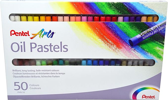 Pentel Oil Pastels - Set 50
