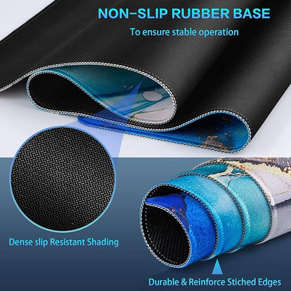 Canjoy Gaming Mouse Pad, Large Extended Mouse Pad Big Computer Mousepad for Home Office Gaming Work 31.5x15.7inch