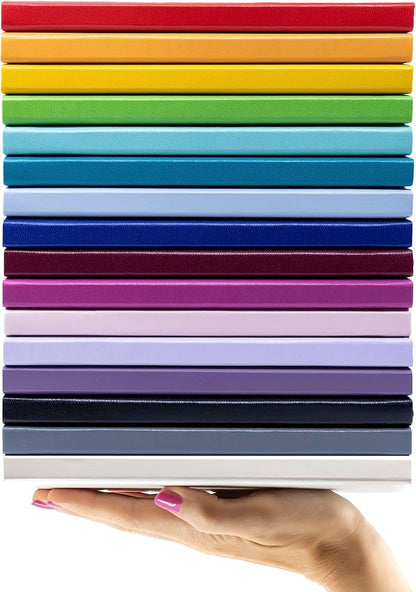 PAPERAGE Lined Journal Notebook, (Lavender), 160 Pages, Medium 5.6 in x 8 in - 100 GSM Thick Paper – Hardcover Journaling Notebook for Work, School & Note Taking