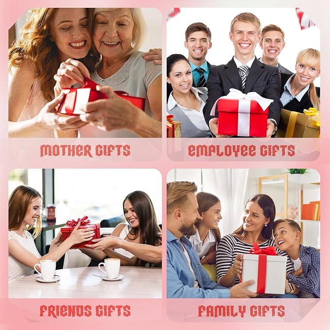 Yinder 24 Pcs Inspirational Sticky Notes Christmas Stocking Stuffers Motivational Sticky Notes Pad Employee Appreciation Gift Bulk for Teacher Nurse Coworker Office 3 x 3'' (Inspirational,Pink)