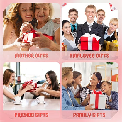 Yinder 24 Pcs Inspirational Sticky Notes Christmas Stocking Stuffers Motivational Sticky Notes Pad Employee Appreciation Gift Bulk for Teacher Nurse Coworker Office 3 x 3'' (Inspirational,Pink)