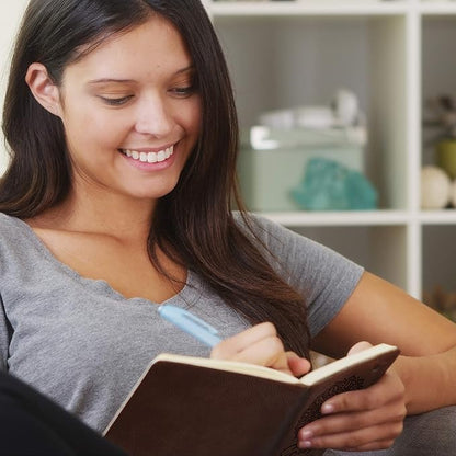 Personalized Leather Journal | Soft Pink, 12 Design | w Text Notebook for Women, Men - Customized Journals to Write In for Women, Diary for Girls - Birthday, Best Friend, Mom, Dad, Office Gift