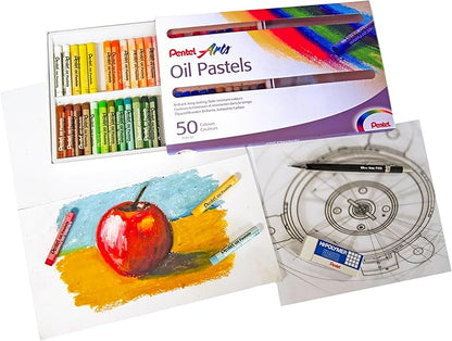 Pentel Oil Pastels - Set 50