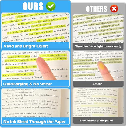 KIZZYEA Highlighters, 60 Pack Yellow Highlighters Bulk, Bright Color Chisel Tip & Dry-Quickly, No Bleed Highlighter Markers for Adult Kids, School Supplies for Teachers, Office Classroom Must Have