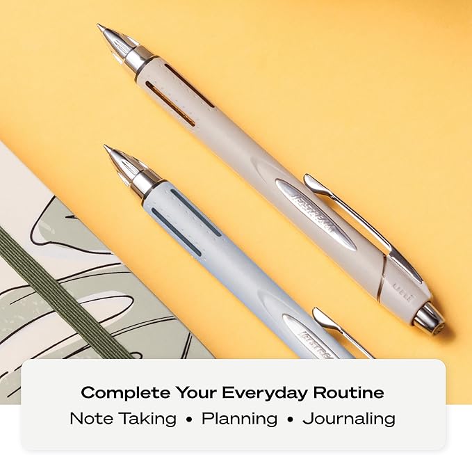 uni-ball Jetstream RT Pens - NY Times Wirecutter Best Pen for Over a Decade - Pack of 3 Black Fine Point Pens, 0.7mm - Back to School