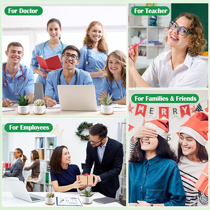 Eersida 30 Sets Inspirational Ballpoint Pens Bulk Funny Animal Cute Pens Employee Appreciation Gifts with Positive Bookmarks for Coworkers Teacher Nurse Team Staff Christmas