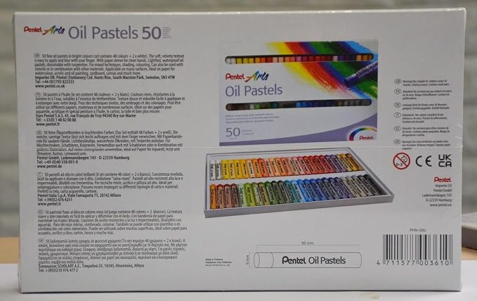 Pentel Oil Pastels - Set 50