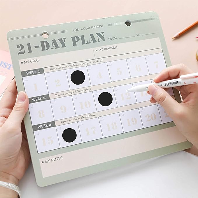 PARLAIM 1” Round Permanent Adhesive Color-Code Dot Stickers,1000 per Roll dots Label Dispenser Box,Black Circle Stickers Label for Office Classroom