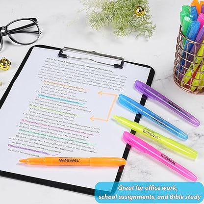 Highlighters Bulk, 120 Pack 6 Assorted Colors No Bleed Chisel Tip Highlighter Markers for Teacher Students, Classroom Must Have, School Office Supplies for Adult Kids
