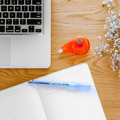 BIC Round Stic Xtra Life Ballpoint Pen with 1.0 mm Medium Point and Consistent Ink Flow, 60-Count in Blue Ink